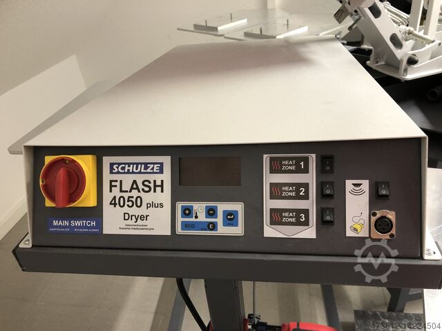 Siebdruckmaschine Schulze KNN 6/6 + Flash 4050 Plus