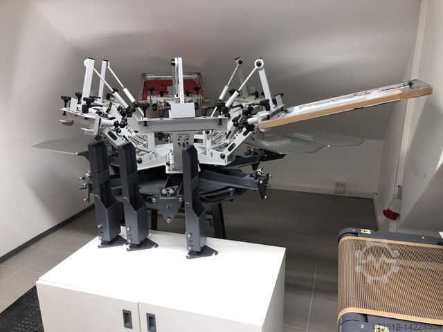 Siebdruckmaschine Schulze KNN 6/6 + Flash 4050 Plus