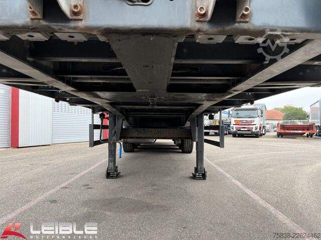 Open semitrailer SCHWARZMÜLLER S1*Holzrungen & Plattform*Liftachse*SAF-Achsen*