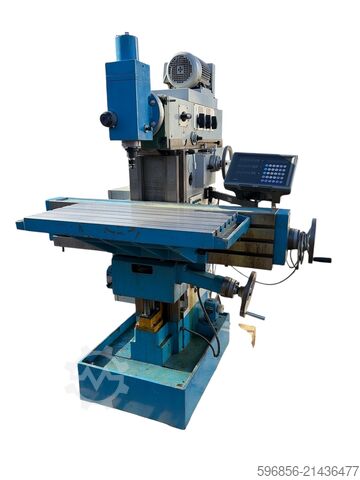 Universal milling machine WAGNER FCA 500 + 3-axis digital readout (DRO) Frezarka uniwersalna WAGNER FCA 500 + odczyt cyfrowy 3 osie (DRO) Frezarka uniwersalna WAGNER FCA 500 + odczyt cyfrowy 3 osie (DRO)