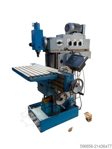 Universal milling machine WAGNER FCA 500 + 3-axis digital readout (DRO) Frezarka uniwersalna WAGNER FCA 500 + odczyt cyfrowy 3 osie (DRO) Frezarka uniwersalna WAGNER FCA 500 + odczyt cyfrowy 3 osie (DRO)