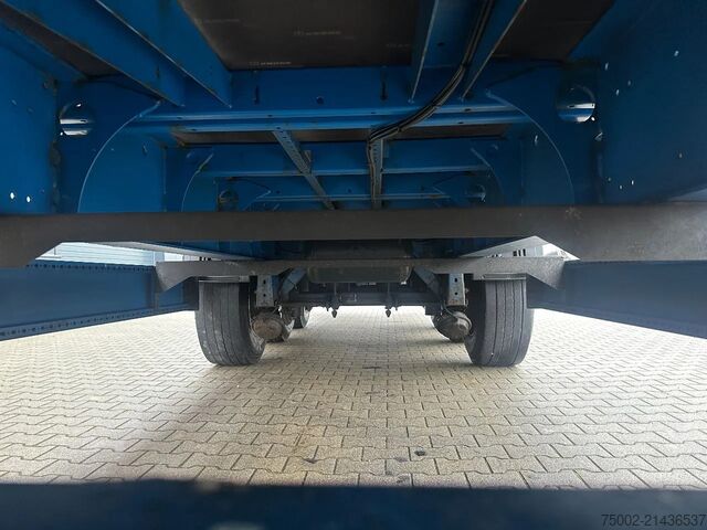 Sliding tarpaulins Krone alu sideboards / liftaxle / BPW / NL-trailer