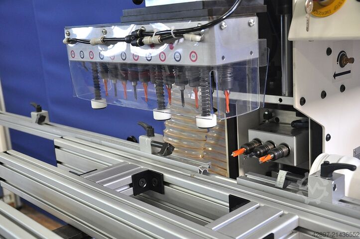 Cup hinge and line boring machine Grass Multiflex