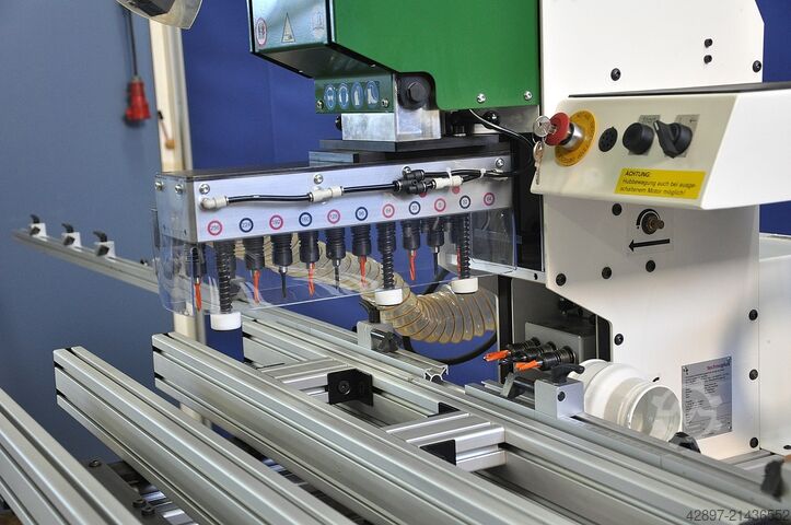 Cup hinge and line boring machine Grass Multiflex