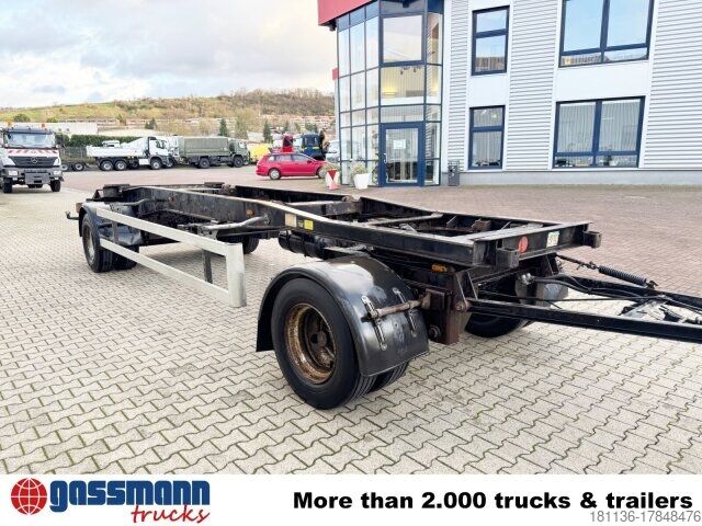 Roll off trailer Hüffermann HSA 18.70 Schlittenabroller