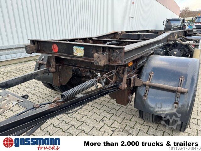 Roll off trailer Hüffermann HSA 18.70 Schlittenabroller
