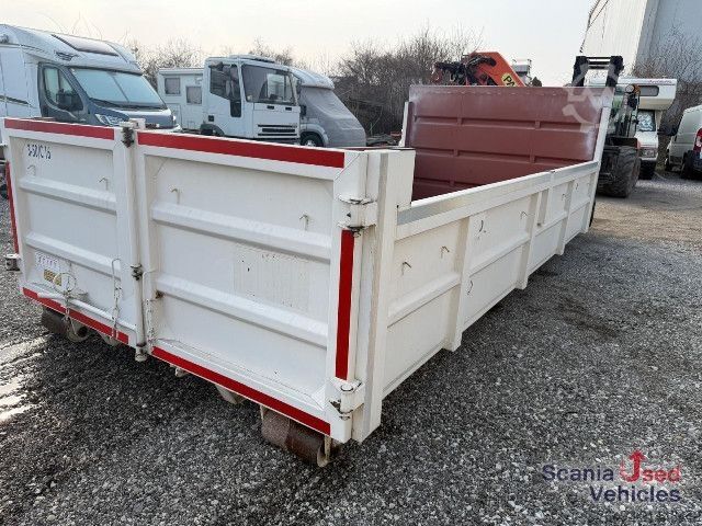 Roll-off tipper truck Palfinger PALFINGER Kran PK 9501 + STIFT Mulde