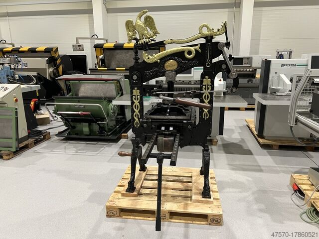 Letterpress machine Columbian Press 1858 Letterpress