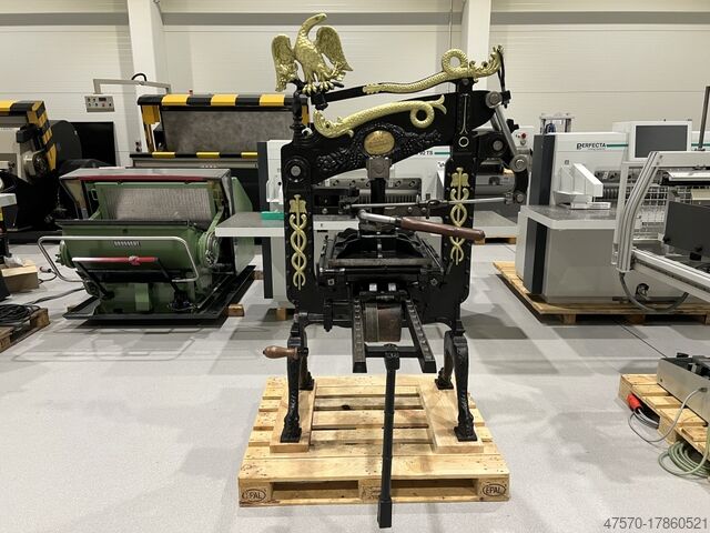 Letterpress machine Columbian Press 1858 Letterpress
