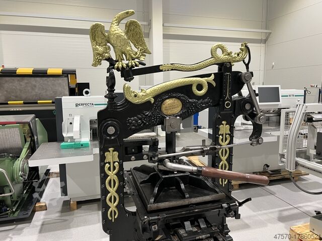 Letterpress machine Columbian Press 1858 Letterpress