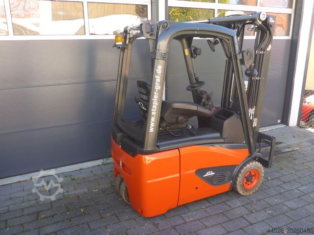 Electric 3-wheel forklift Linde E15