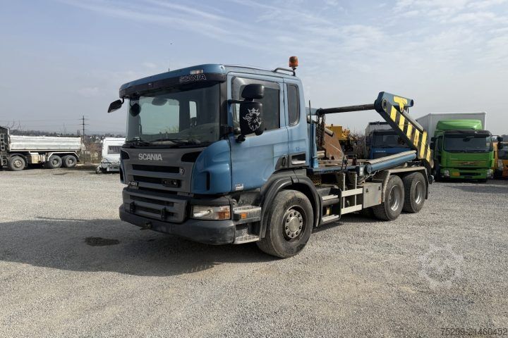 Skip truck Scania P420 LB 6x4 UT / Swiss-Vehicle
