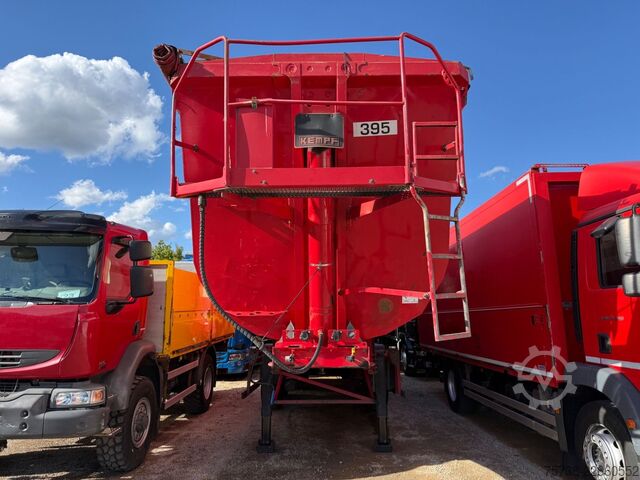 Tipper semitrailer KEMPF SKM35-3/50 m³/Stahl-Stahl/Luft-Lift/PBW/Alufelge