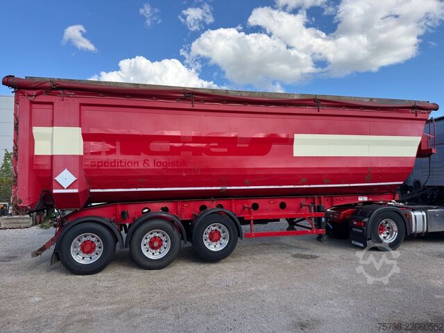 Tipper semitrailer KEMPF SKM35-3/50 m³/Stahl-Stahl/Luft-Lift/PBW/Alufelge