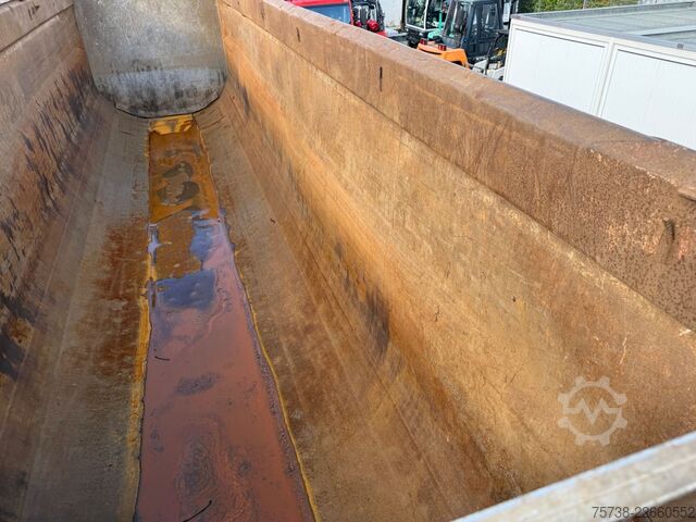 Tipper semitrailer KEMPF SKM35-3/50 m³/Stahl-Stahl/Luft-Lift/PBW/Alufelge