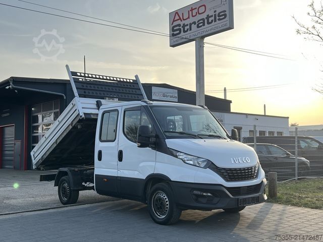 Transporter mit Kipper IVECO Daily 35S16 DoKa Klima AHK 7-Sitzer Start/Stop