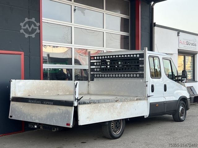 Transporter mit Kipper IVECO Daily 35S16 DoKa Klima AHK 7-Sitzer Start/Stop