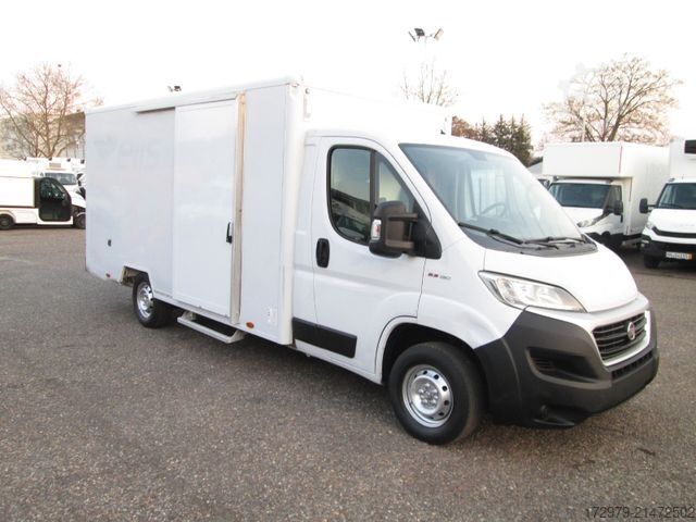 Transporter mit Koffer FIAT Ducato 130 *Maxi-Koffer 4.12m*Rampe*Klima*