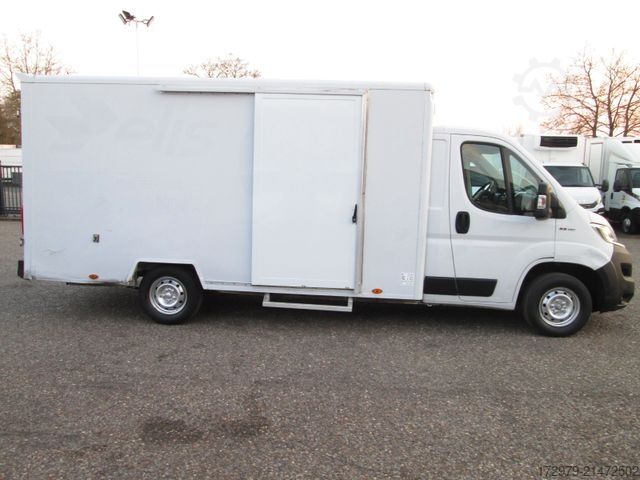 Transporter mit Koffer FIAT Ducato 130 *Maxi-Koffer 4.12m*Rampe*Klima*