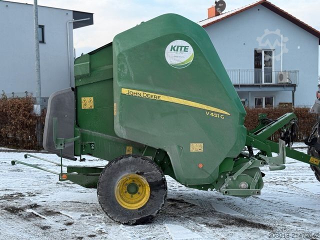 Landmaschine John Deere V451 G Rundballenpresse - NEU