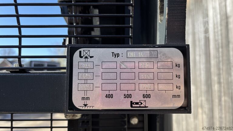 Doppelstockstapler mit Initialhub Komatsu CNI 14