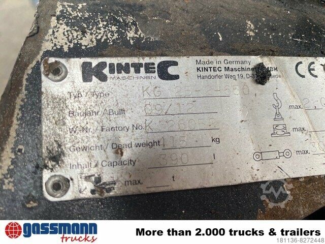 Truck mounted crane  KG 25-2-650
