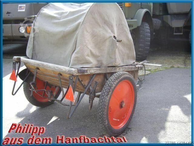 Sonstige Other Feuerwehr Anhanger aus Holz von 1930