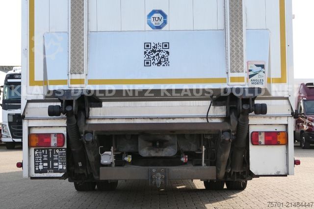 Car carrier truck MERCEDES-BENZ Atego geschloss. Autotransporter LBW Euro 6