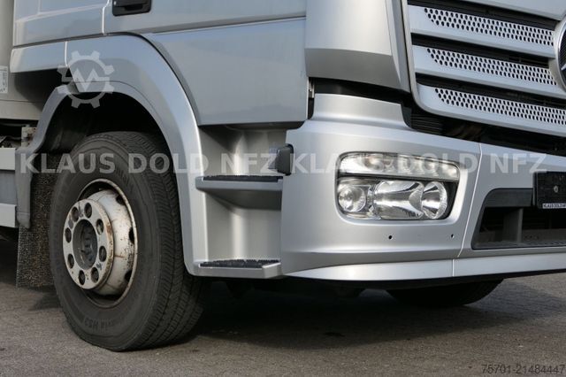 Car carrier truck MERCEDES-BENZ Atego geschloss. Autotransporter LBW Euro 6