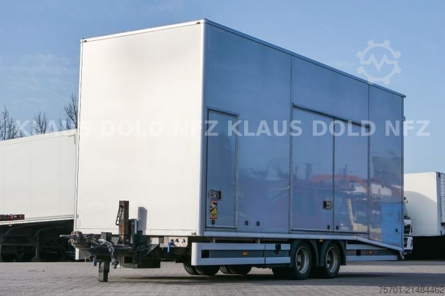 Car carrier trailer FGS geschlossener Autotransporter Doppelstock