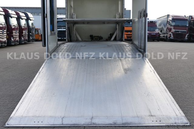 Car carrier trailer FGS geschlossener Autotransporter Doppelstock