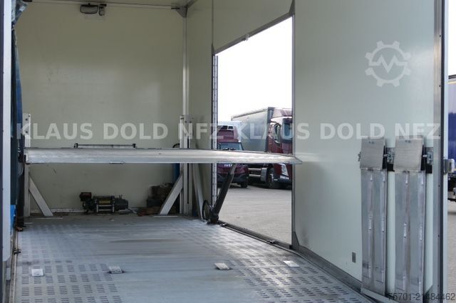 Car carrier trailer FGS geschlossener Autotransporter Doppelstock