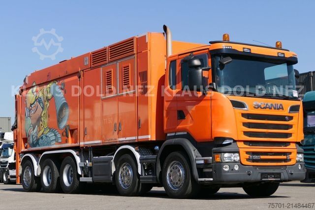 Saugwagen SCANIA R520 V8 RSP Saugbagger  10X4 Retarder