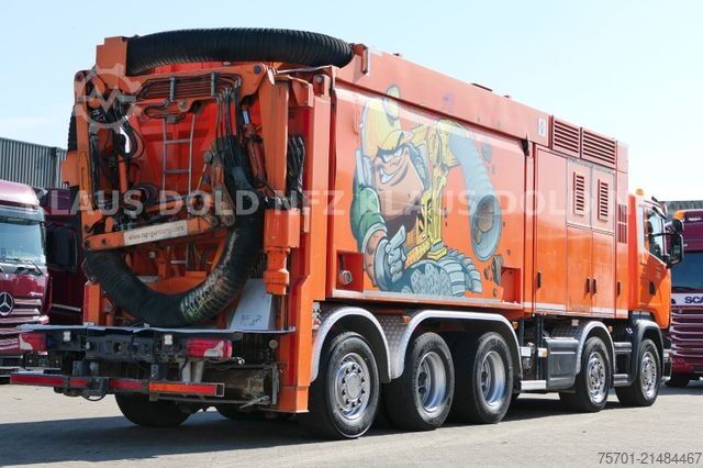 Saugwagen SCANIA R520 V8 RSP Saugbagger  10X4 Retarder