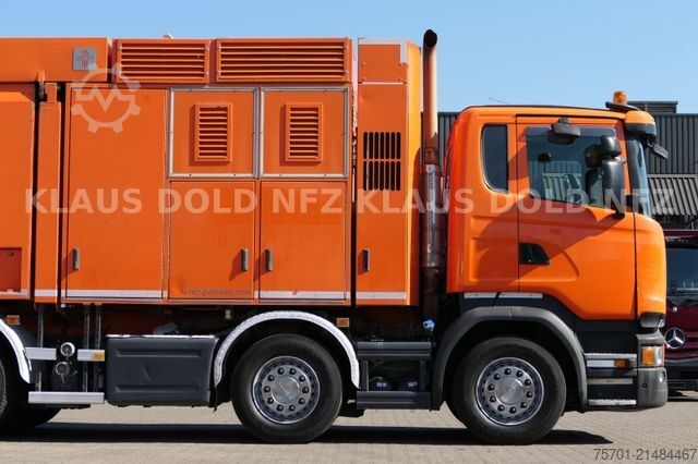 Saugwagen SCANIA R520 V8 RSP Saugbagger  10X4 Retarder