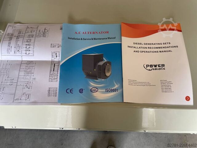 Aggregat Baudouin 4M06G55/5 - 60 kVA Generator - DPX-19865