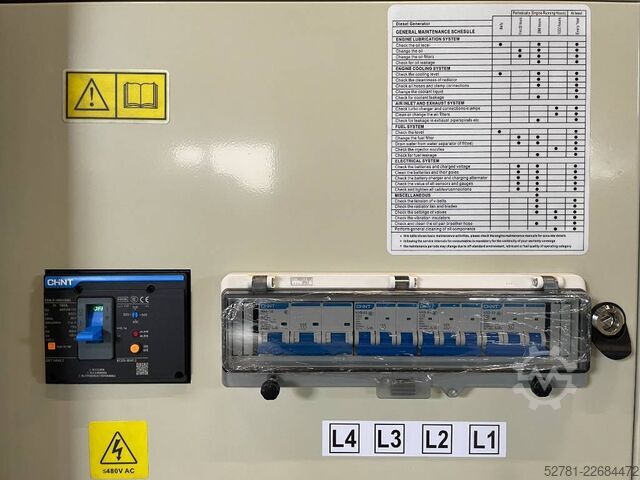 Aggregat Baudouin 4M10G110/5 - 110 kVA Generator - DPX-19868