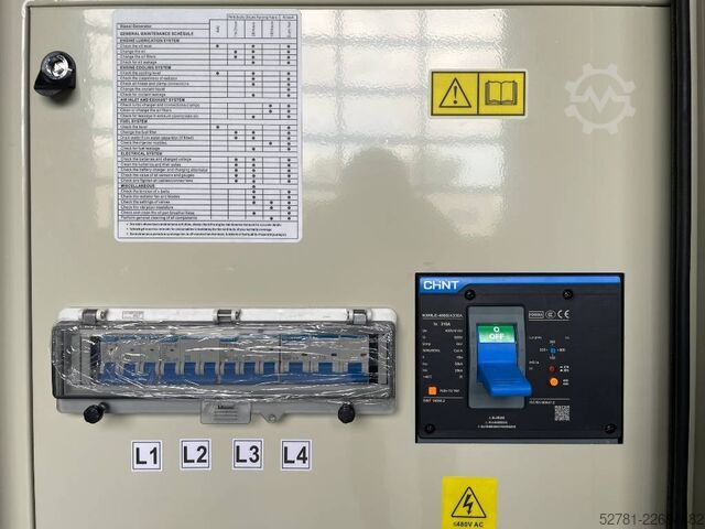 Aggregat Baudouin 6M16G220/5 - 220 kVA Generator - DPX-19871
