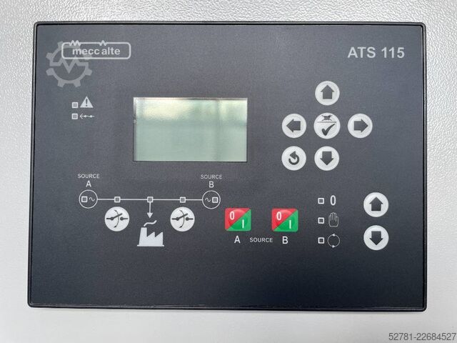 Construction equipment ATS Panel 630A - Max 435 kVA - DPX-27508-A
