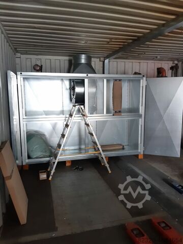 Dry spray wall Spray wall Paint wall D&M TSWi 3x2 10.800 m³/h