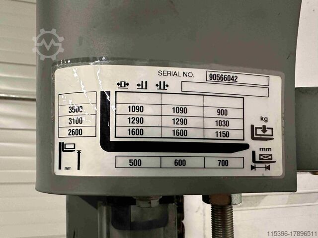High Lift stacker Jungheinrich EJC 216