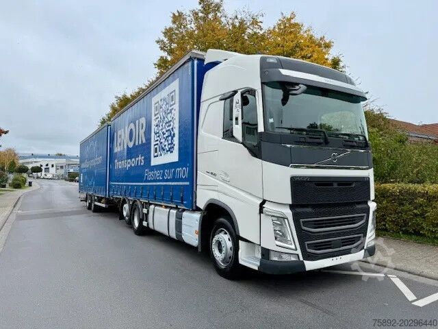 Tarpaulin Volvo FH 460 6x2/Liftachse/Eu6/Komplettzug