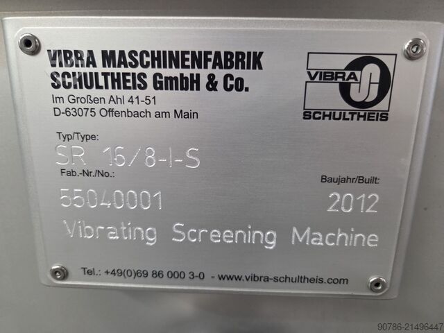 Vibra-Drehsieb, Schüttelsieb, Siebmaschine Vibra 