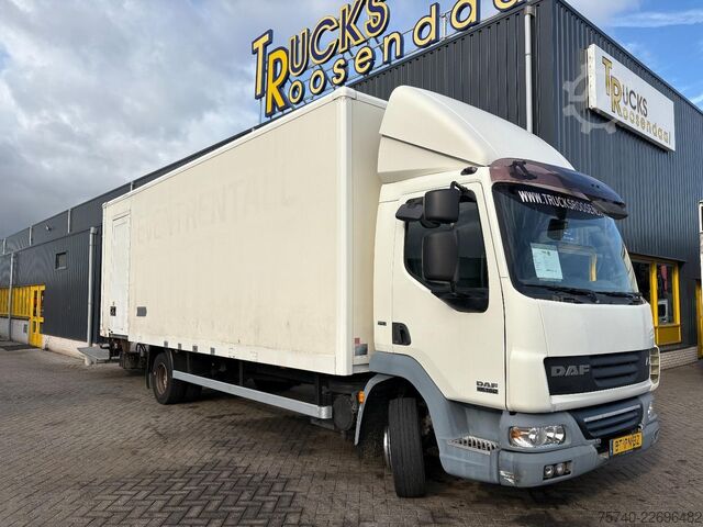 Koffer DAF LF 45.160 + euro 5 + lift + 12ton