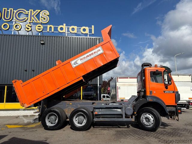 Kipper Mercedes-Benz SK 2638 + manual + spring + 6x4 + big axles