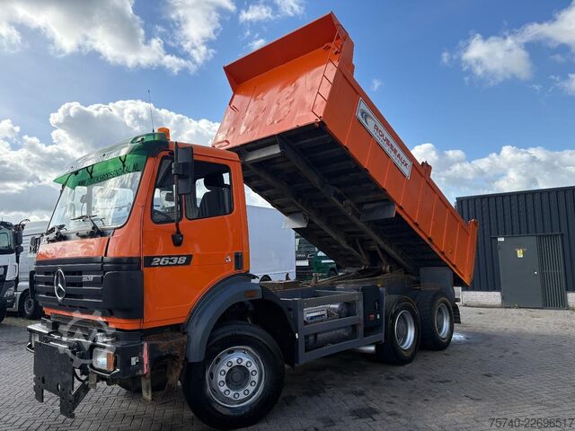 Kipper Mercedes-Benz SK 2638 + manual + spring + 6x4 + big axles
