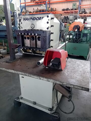 Tube end notching machine HAHNDORF 