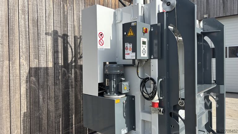 Bale press, waste compactor, paper baler HSM V-Press 860 Plus