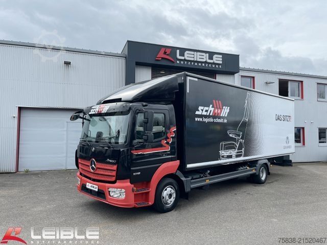 Box truck MERCEDES-BENZ Atego 1018*Koffer*Rolltor*Rolltor seitlich*Klima