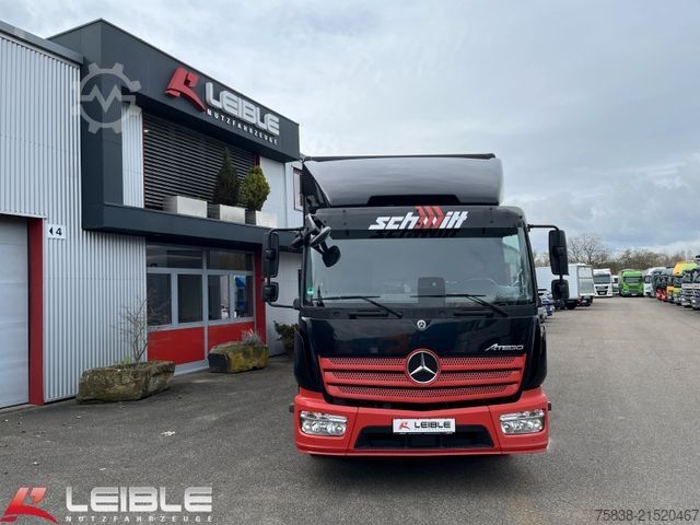 Box truck MERCEDES-BENZ Atego 1018*Koffer*Rolltor*Rolltor seitlich*Klima